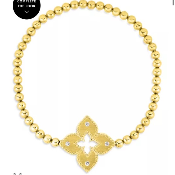 Roberto Coin Yellow Gold 18K Venetian Diamond bracelet - Picture 3 of 8